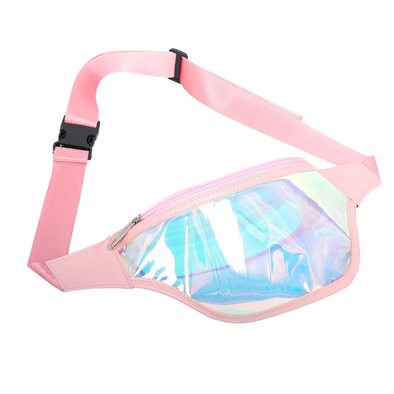 pink fanny pack clear