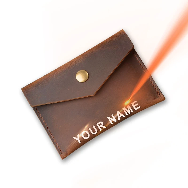 

Drop Shipping Crazy Horse Leather Mini Coin Purse Portable Small Wallet Closed Change Monederos for Men Women