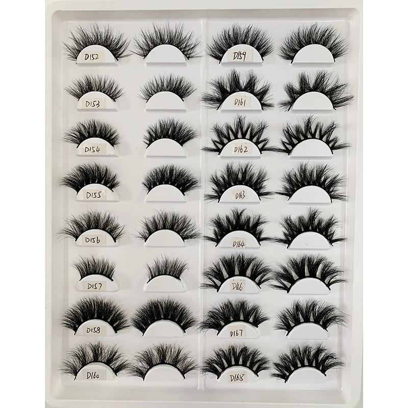 

Wholesale custom private label 3D mink eyelashes mink lash book