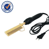 

Amazon Afro African Hair Straight High Heat Press Comb, Professional Mini Hair Straightener Pressing Electric Hot Comb