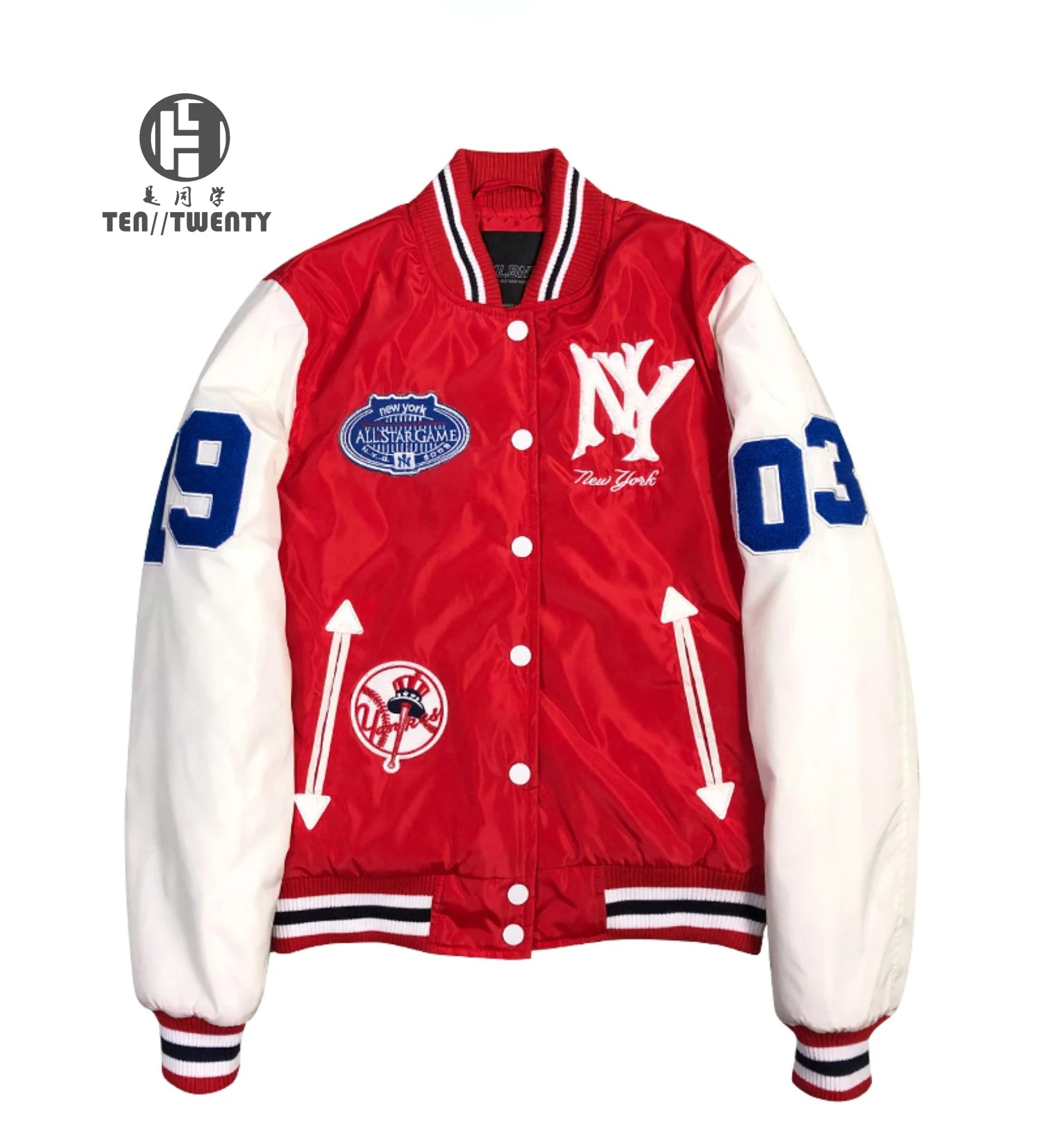 

Wholesale Men's  Varsity Letterman Jacket Men's Bomber Jacket for Spring