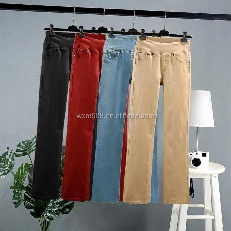 

2020 Factory Direct Sale High Waist Womens Blue Black Jeans With High Quality