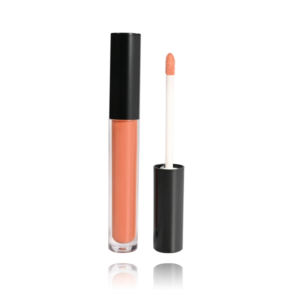 

Makeup liquid lipstick Top quality wholesale shine lipgloss kit non-stick cup lip gloss bulk