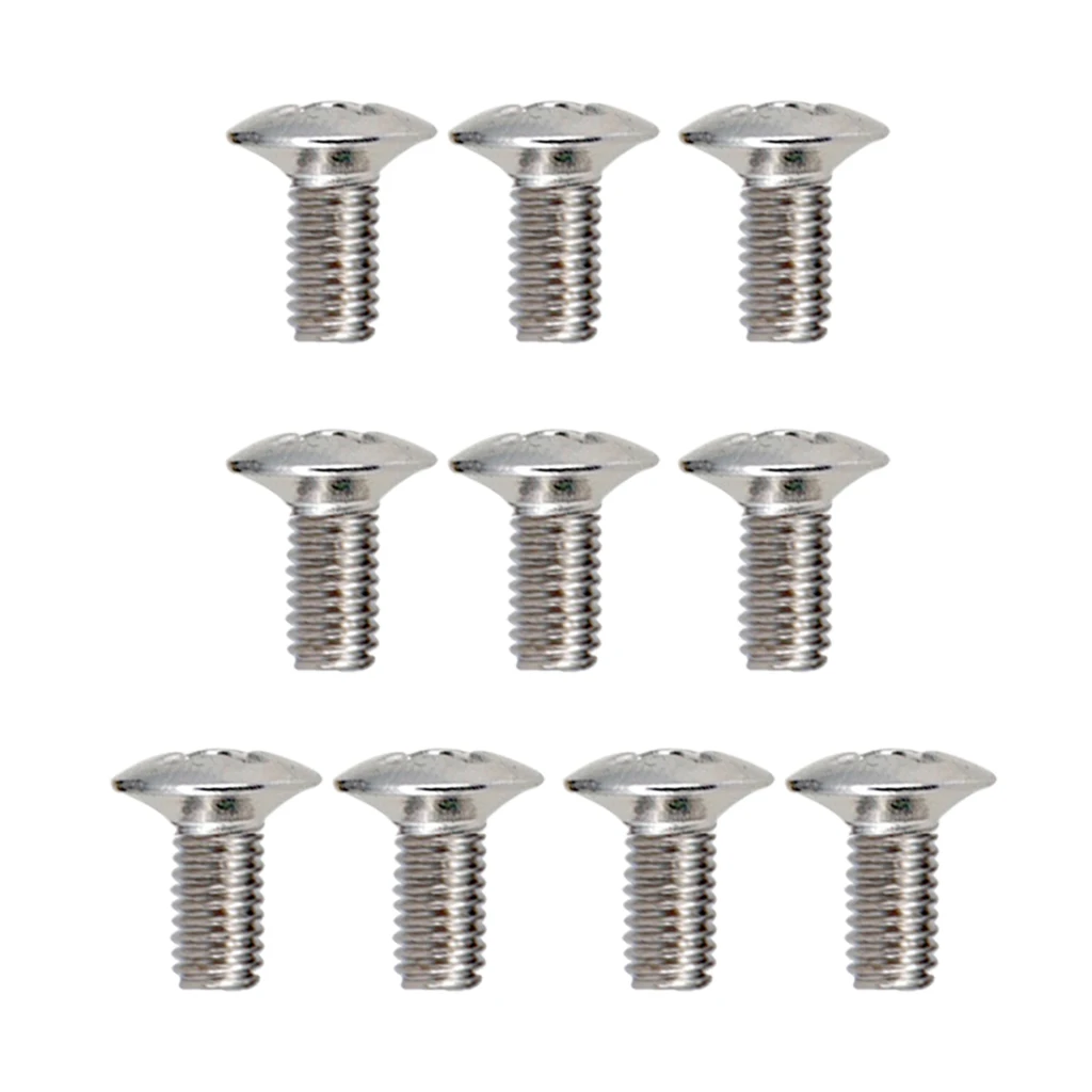 

10pcs/pack 3/5 Way Guitar Switch Mounting Screws Tuners Gear Screws for Strat Guitar Switch Replacement Parts