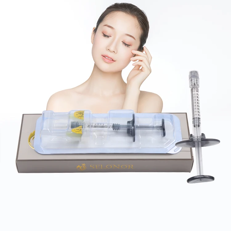 

CE approved 2ml Anti aging acid hyaluronic dermal filler acid hyaluronic injection for lip and face, Transparent
