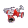 TL deft design fire dividing breeching two heads divider equipment fire fighting