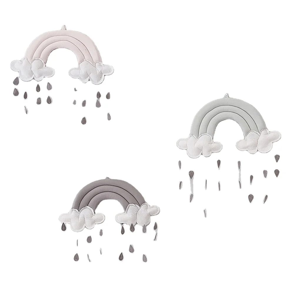 

Baby Crib Toys Hanging ornaments cloud Beads String Hanging for Baby Kids Bed Play Tent Room Decor