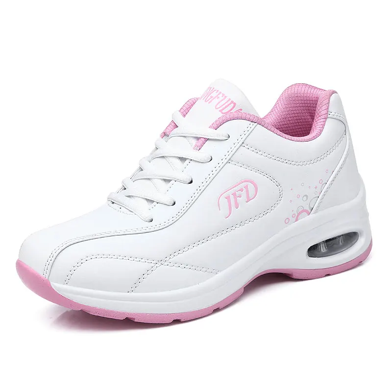 

Fashion Printed Stylish Thick Sole Designer Women Wedge Platform Sneakers for Sport Running
