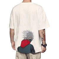 

2020 Summer New Wholesale Hip Hop hot Anime Naruto T shirt digital printing 3D printing T shirt Custom Logo Men t shirt