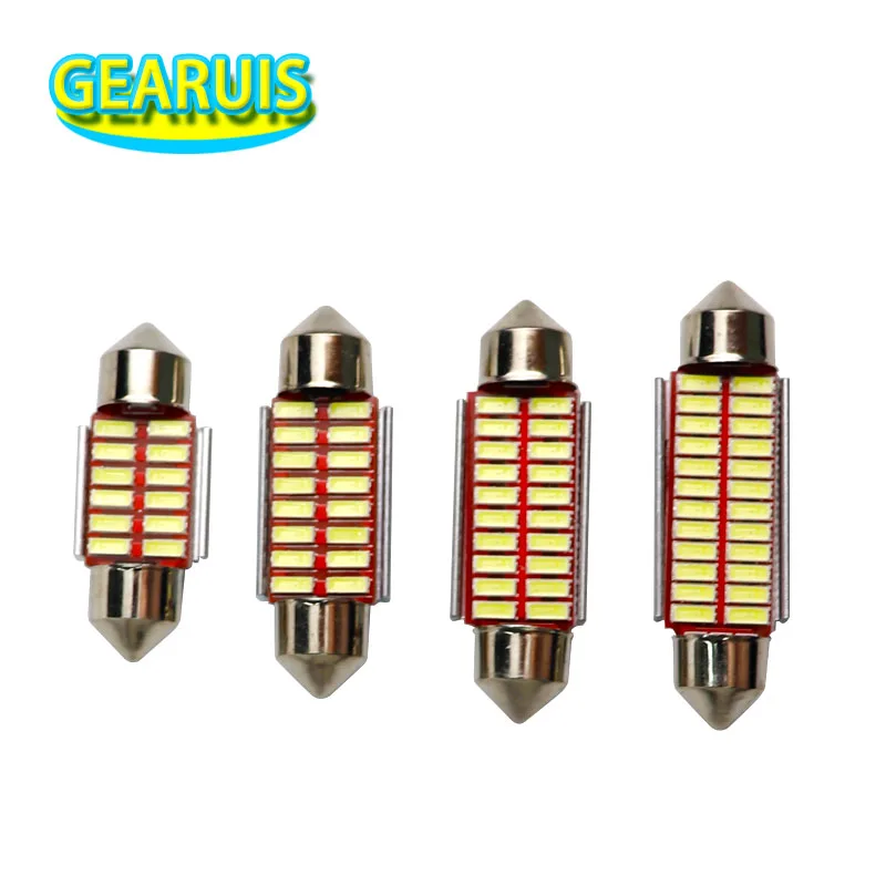 

Dome Lights Festoon C5W Canbus  12 16 20 24 SMD 4014 LED non polar 0.1A Interior Map Lights White 12V