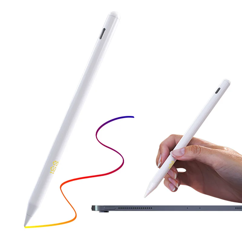 

Wireless Function Stylus Pen for Laptop 8 PRO with Digital Battery Display Tablet Pencil 110mAh, White/black