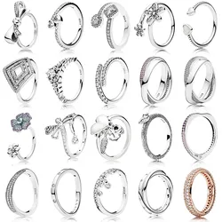 NEW Hot Sale 20 Styles Bowknot Wedding Rings For W
