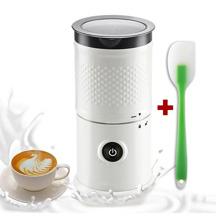 

Ningbo New Design Automatic Electric Stainless Milk Frother 220-240V Electric Milk and Steamer Frother, Black, white