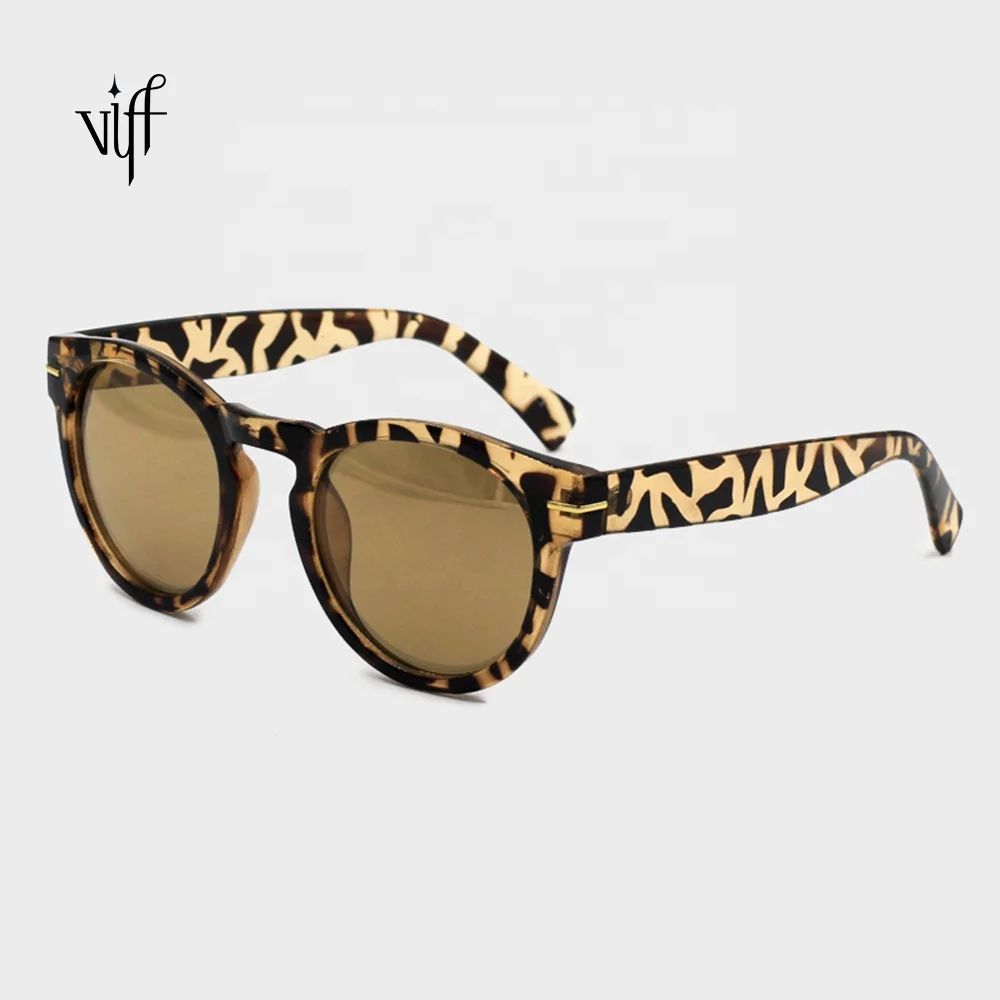 

VIFF Stylish Women Fashion Sunglasses HP17679 Vintage Cateye Brown Leopard Print Cateye Sunglass Designer Sunglasses Authentic