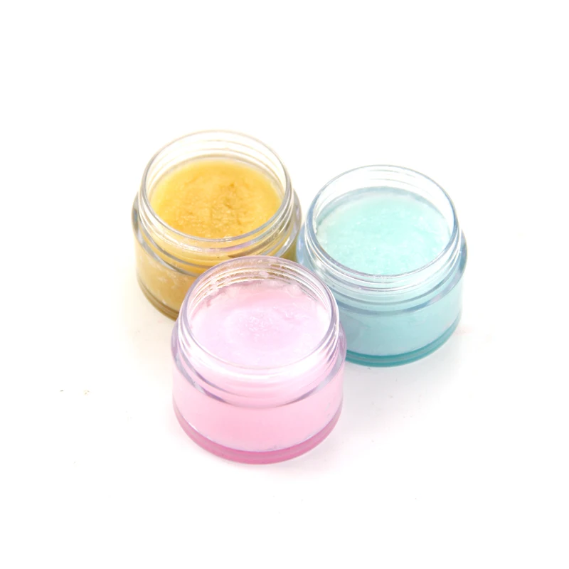 

Wholesale Natural Organic Vegan Moisturizer Exfoliator Lip Care Sugar Strawberry Lip Scrub, 3 colors