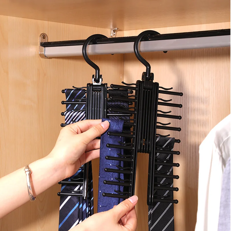 

Upper class exclusive Belt Hanger display Holder Hook Closet Organizer Storage Tie hanger racks