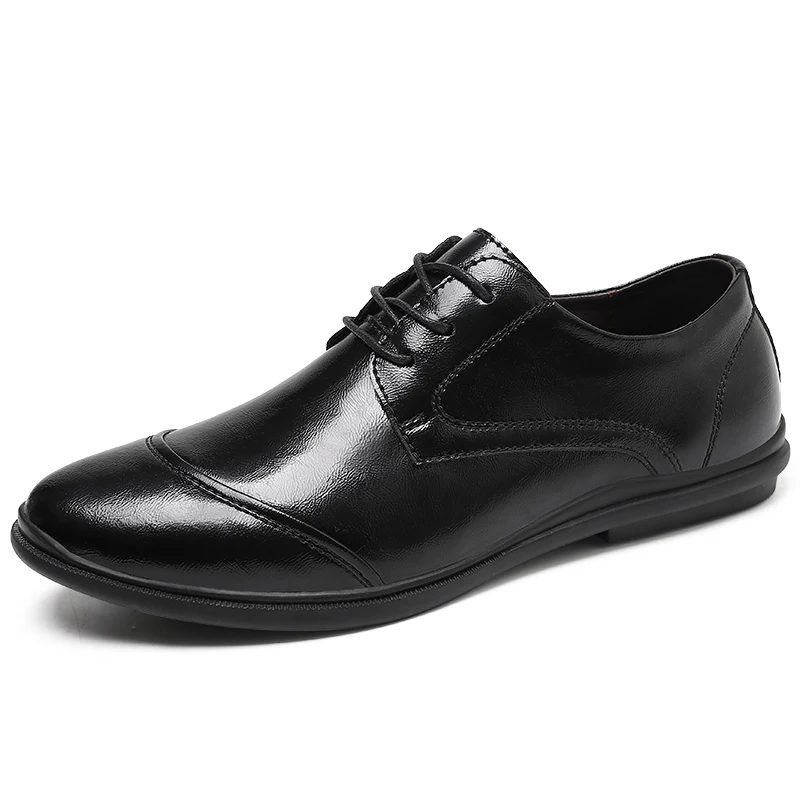 

New casual leather shoes made by Chinese manufacturers in 2021