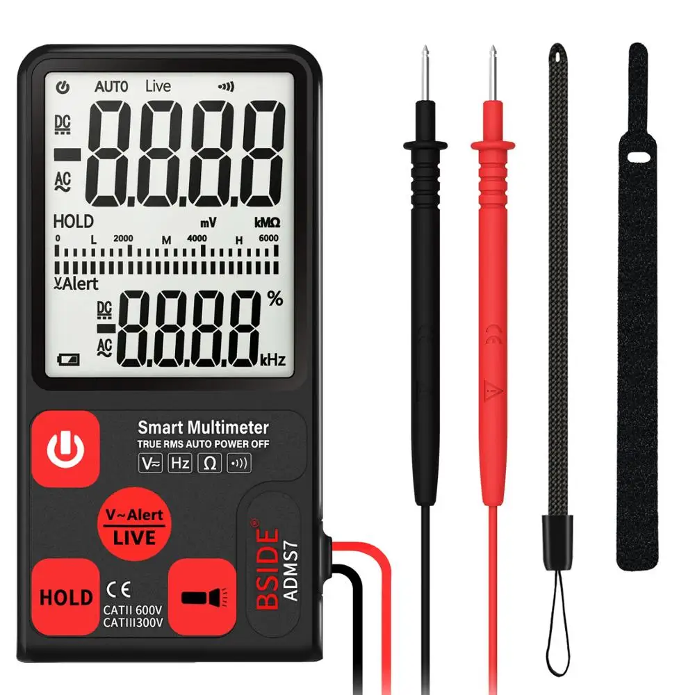 Ultra-Portable Digital Multimeter BSIDE ADMS7 Large 3.5
