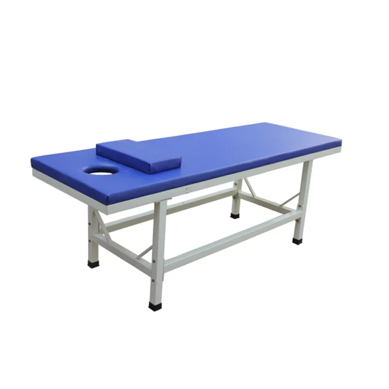 
Stainless steel simple PU waterproof hospital multi-purpose examination couch clinic bed 