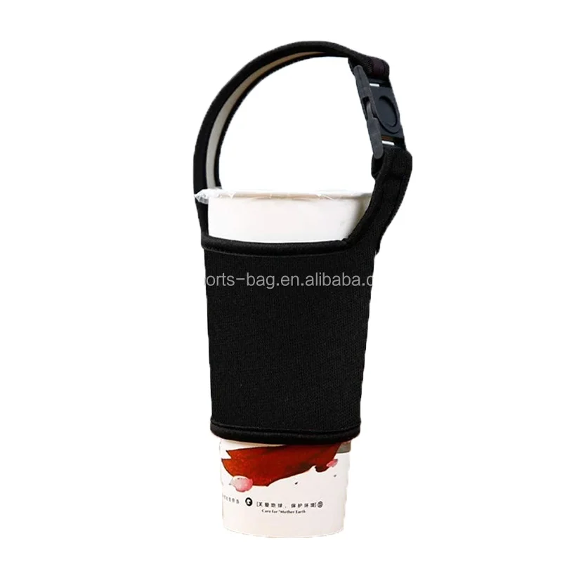 

Sport Waterproof Blank Strap Neoprene Cup Holder Mug Sleeve Coffee Cover