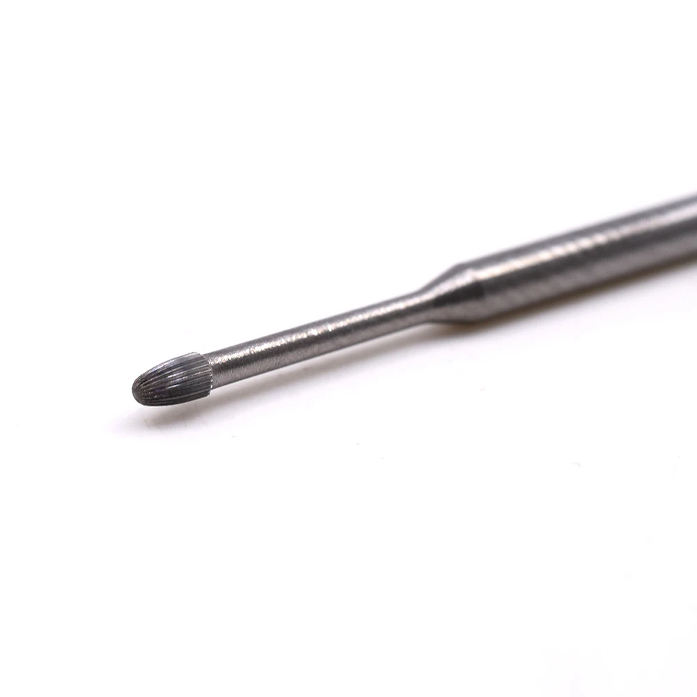 

Carbide Bit1.6*2.6mm Cuticle Clean Bit-3/32 Two Way Professional Nail Drill Bits Nail Drill Bits Hot Sales, Multi color