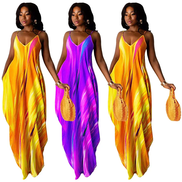 

F30408A new arrivals women floral casual dresses Printed sexy dress, As picture
