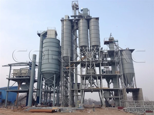 with a fair white cement dry mortar mix production line for sale