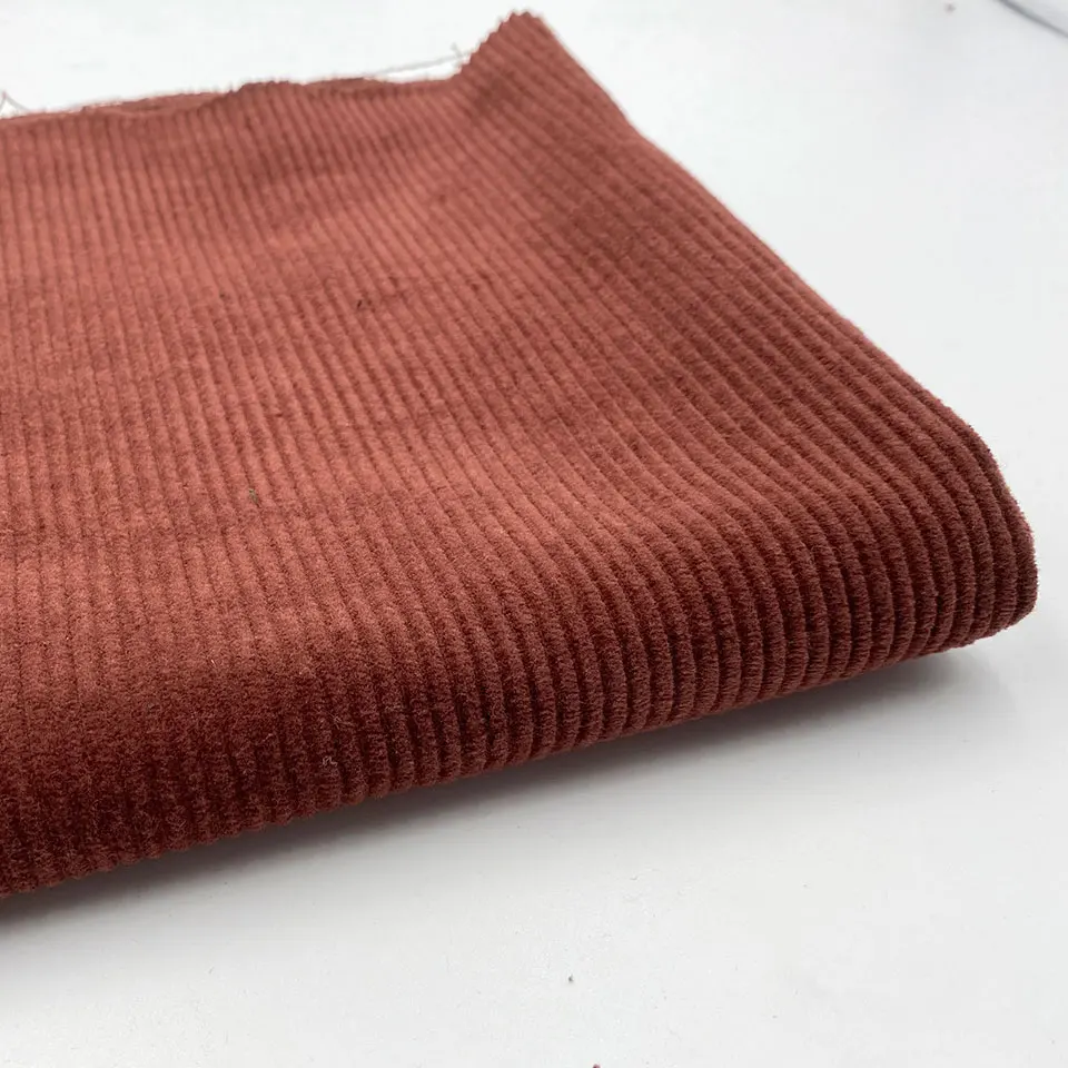 

Factory Custom Made Top Quality After Wash Soft 8W Wide Wale 100% Corduroy Cotton Fabric