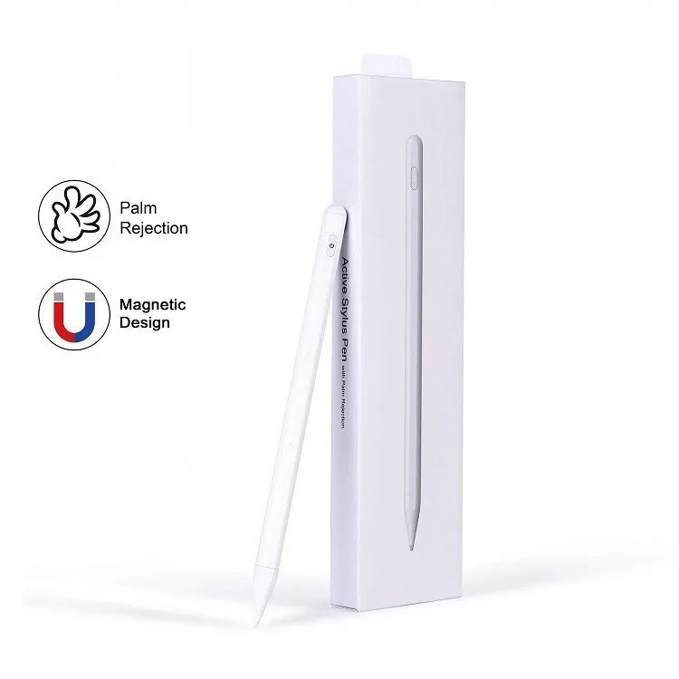 

Latest P3 pro active touch stylus pencil with palm rejection for ipad, White & black