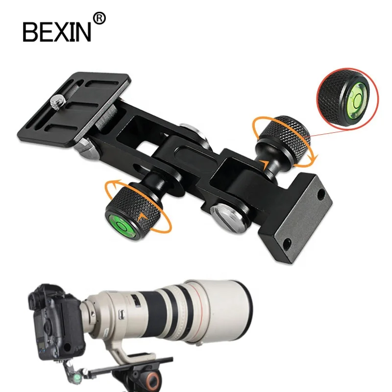 

BEXIN Wholesale Cameras Accessories adapter adjust Zoom Focus Holder Support Mount Tripod Cameras Telephoto Lens for DSLR Phone, Balck