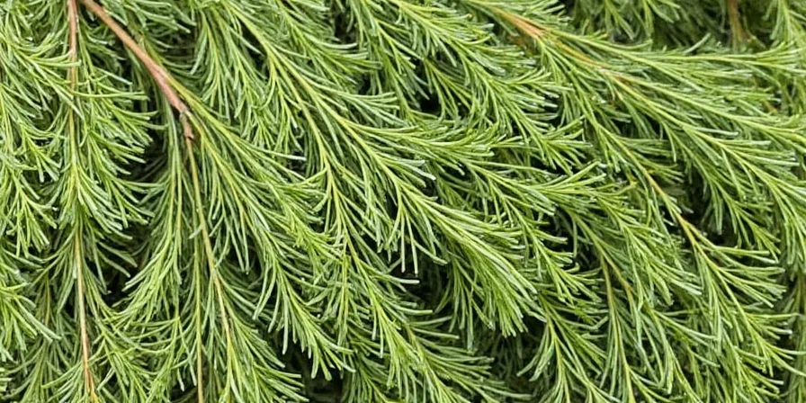 Dill being added to a fresh salad
