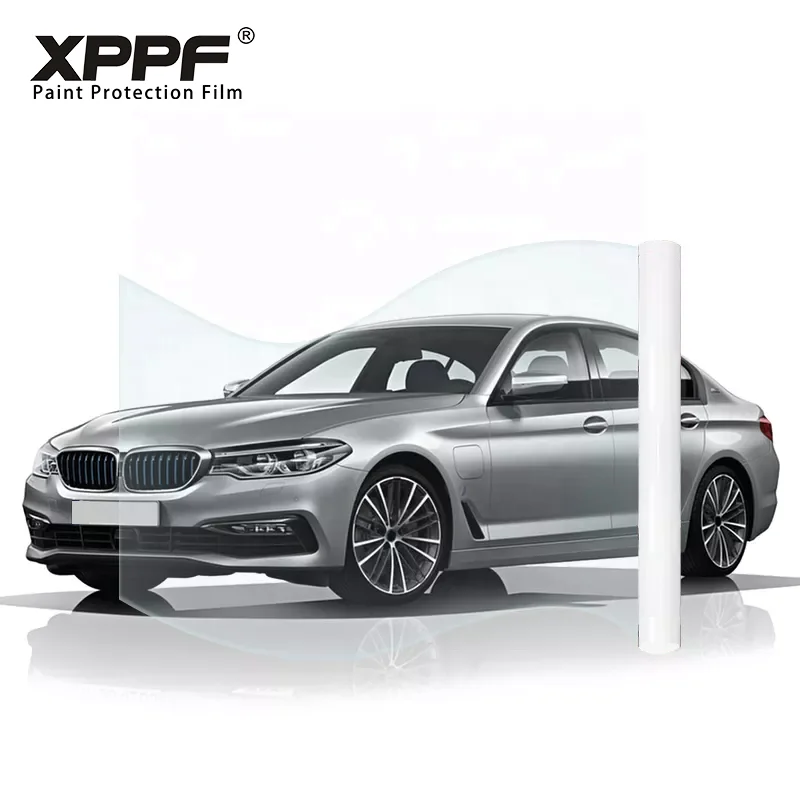 

XPPF For Automobile 1.52*15m Anti-scratch Self Healing Car Body Stickers New Vehicle Transparent Paint Protection Film PPF