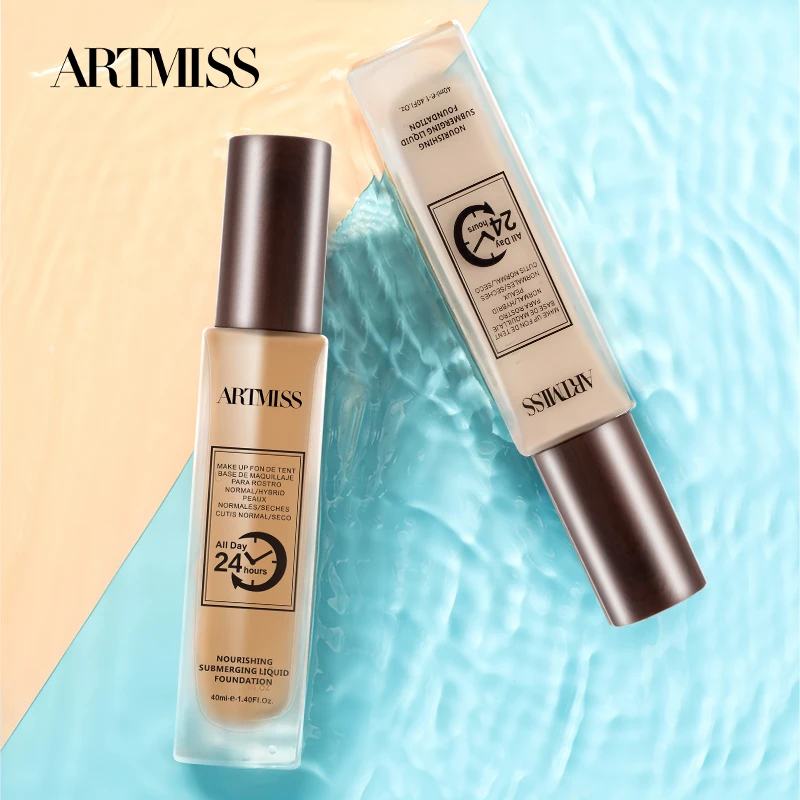 

ARTMISS Matte Oil Control Concealer Makeup Liquid Foundation, 6 colors