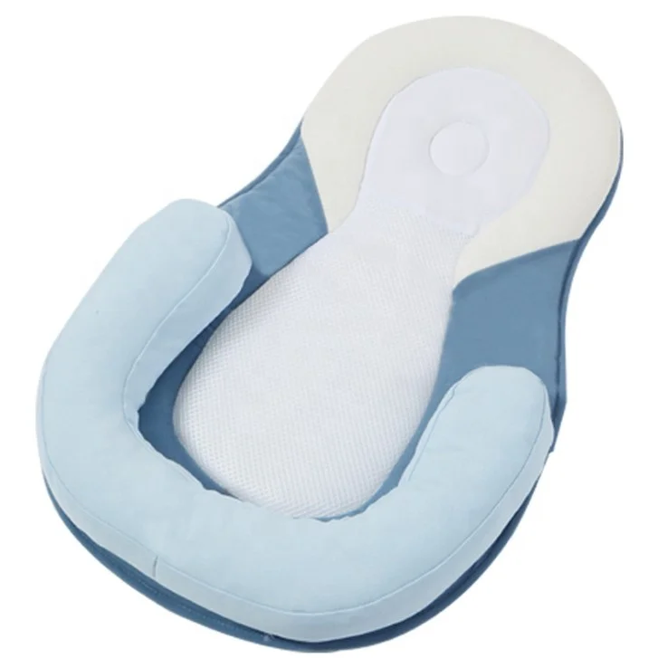 

Portable Baby Nursery Crib, Folding Baby Bed For Infant Care, Removable Cover for Newborn Lounger