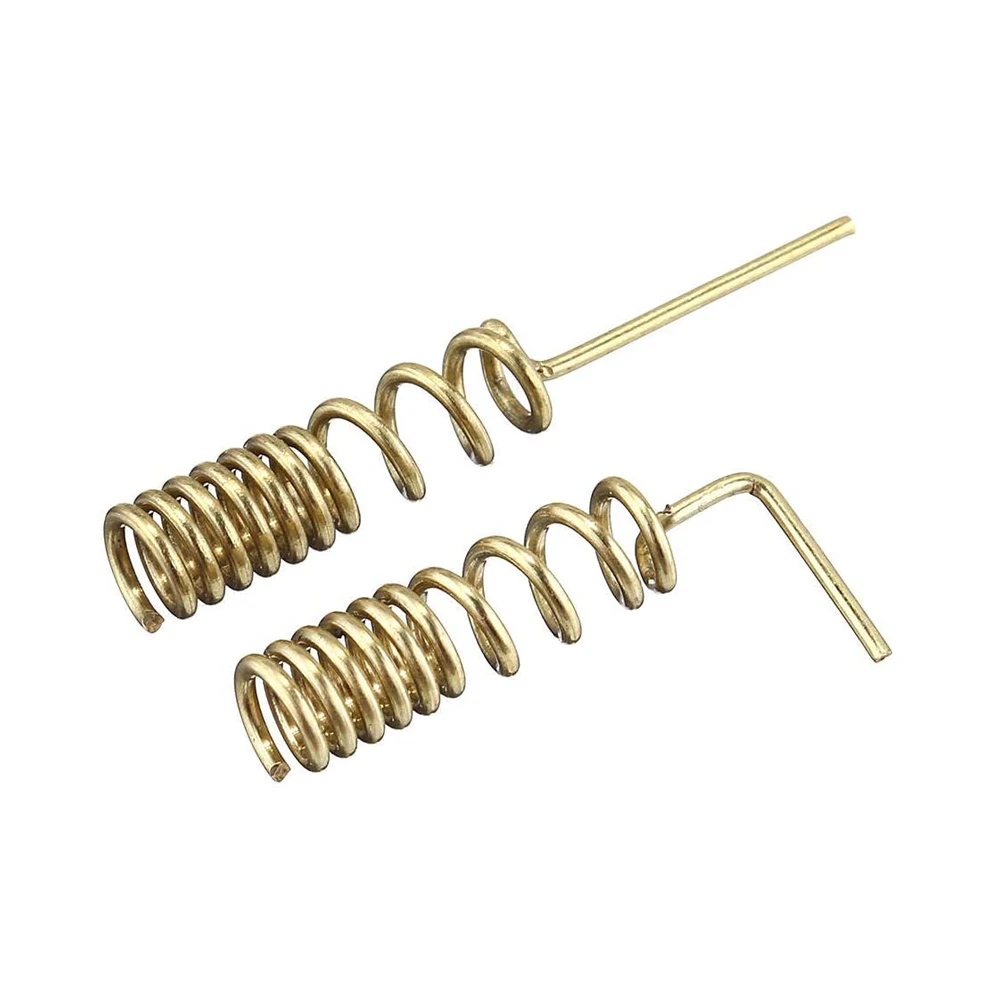 

Copper GSM GPRS Straight/Bent Spring Antenna Brave Copper Spiral Coil Wound Antenna