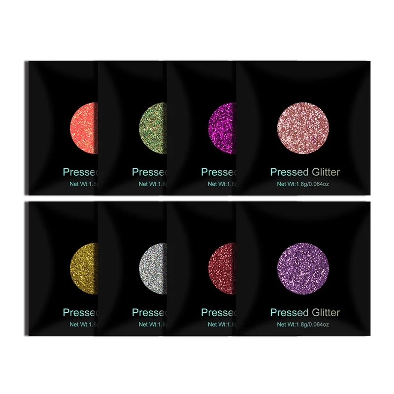 

Private Label Custom Your Own Brand High Pigment Envelope Eyeshadow Glitter Single Eyeshadow