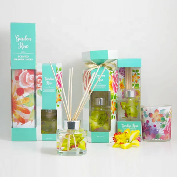Manufacturer Hot Sale Luxury Fragrance Paper 6pcs With Gift Boxgarden