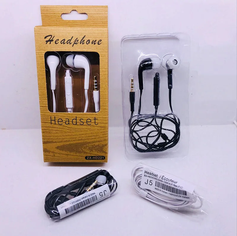 

Wire-controlled Tuning Earphone J5 S4 Headphone In-ear Headset M399