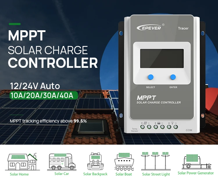 EPEVER TracerAN MPPT 10A 20A 30A 40A Solar Charge Controller  Laderegler 12/24V 