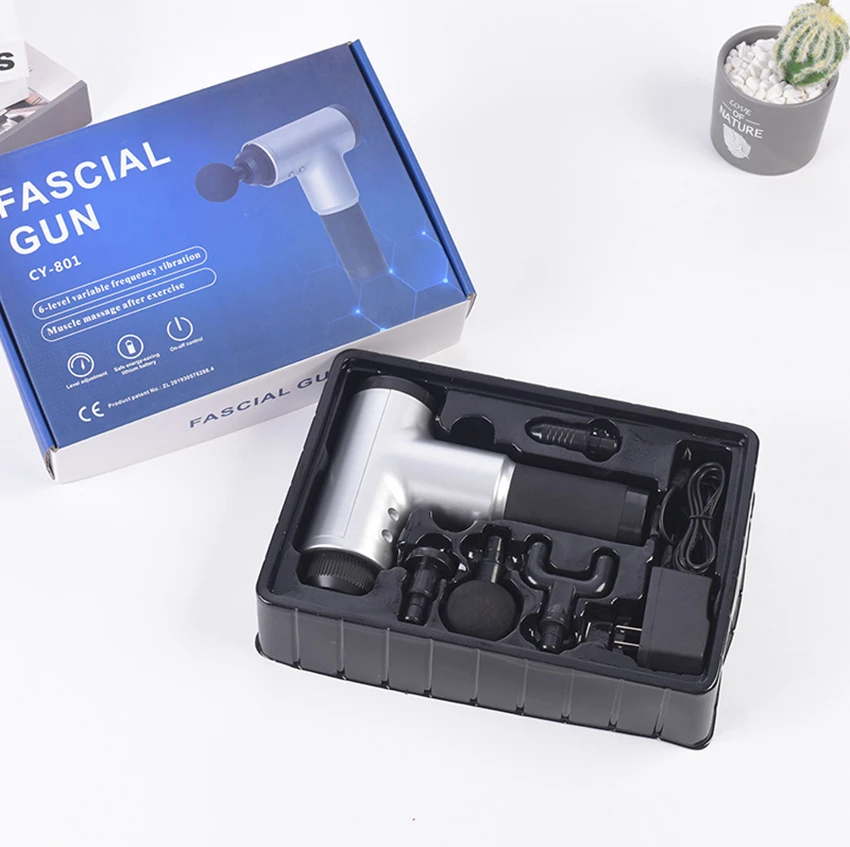 Latest Cordless Full Body Deep Muscle Massage Gun Vibration Pistool Percussion Massager Therapy Musculo Relaxy Recovery Pistolet