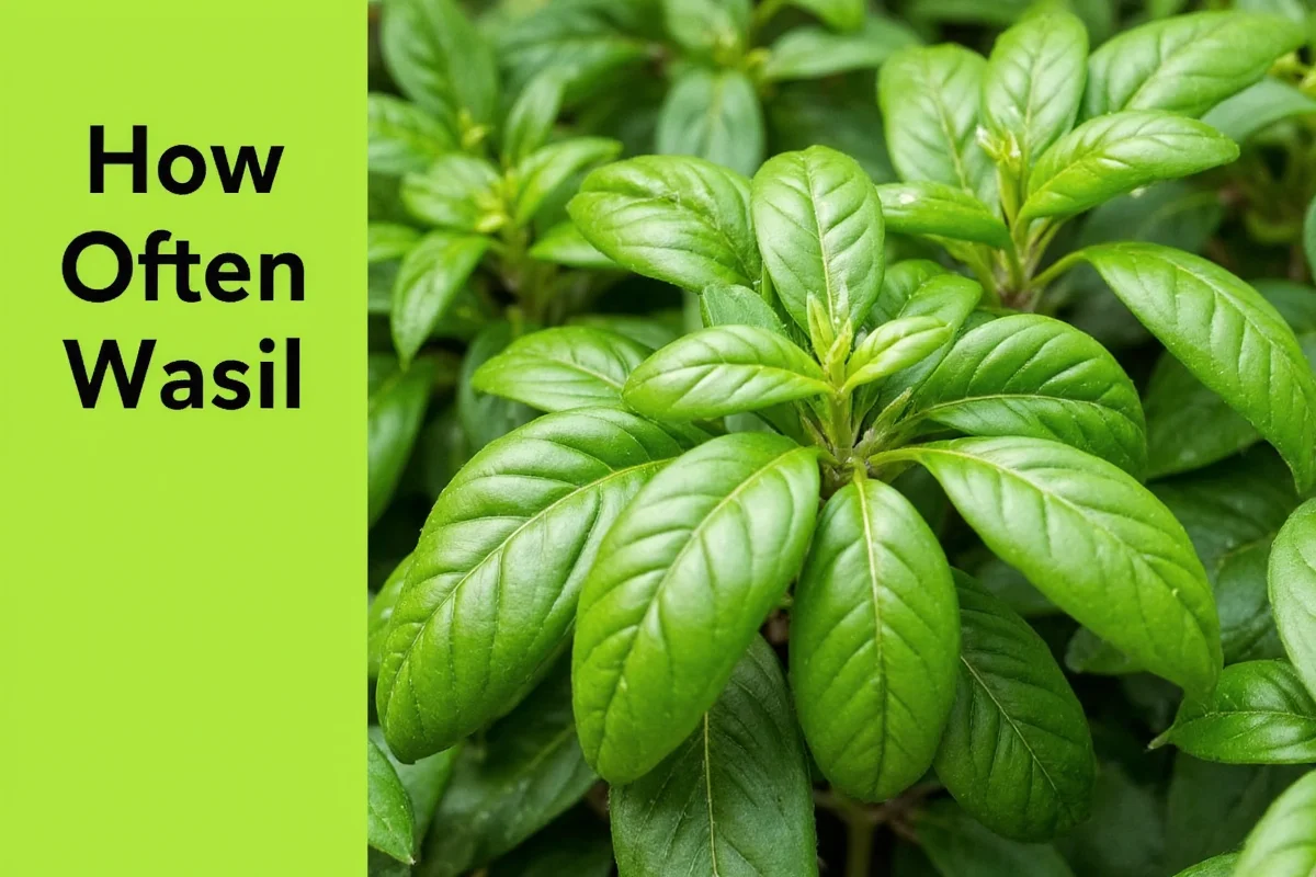 how often should you water a basil plant