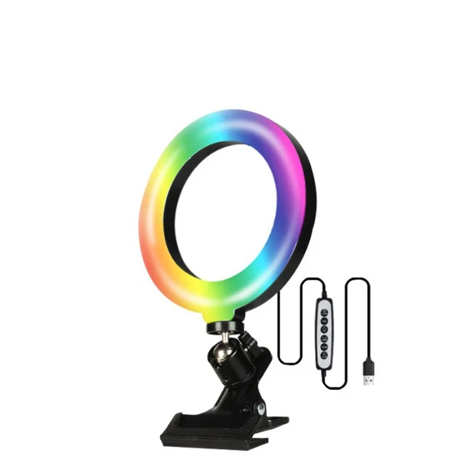 

Light for Laptop acomputer Photography Makeup Vlogging Live Streaming LED Living Ring Lights Rgb Lighting Kit