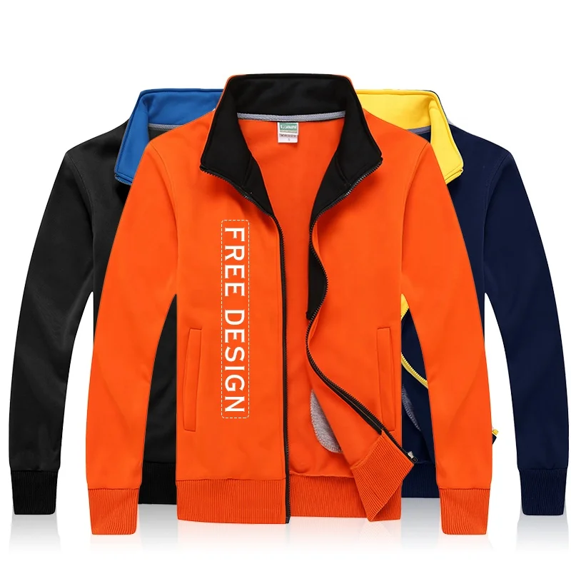 

Professional wholesale custom product features breathable embroidered stand-up collar sweatshirt for leisure