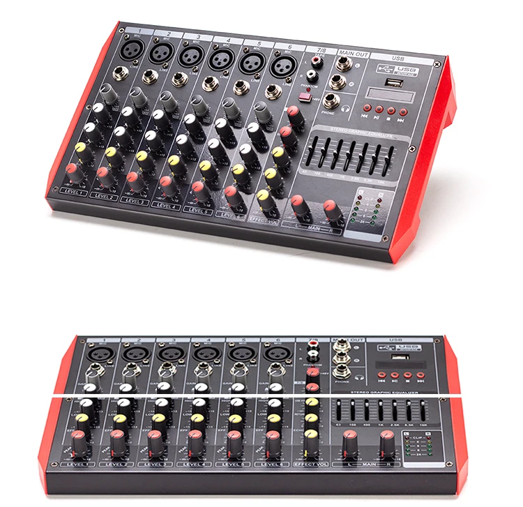 Audio Mixer Professional Mixing Console 