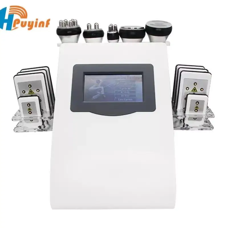 

Professional Portable Lipolaser Slimming Machine Vacuum Cavitation System Kim 8 New Cavitation Rf Vacuum