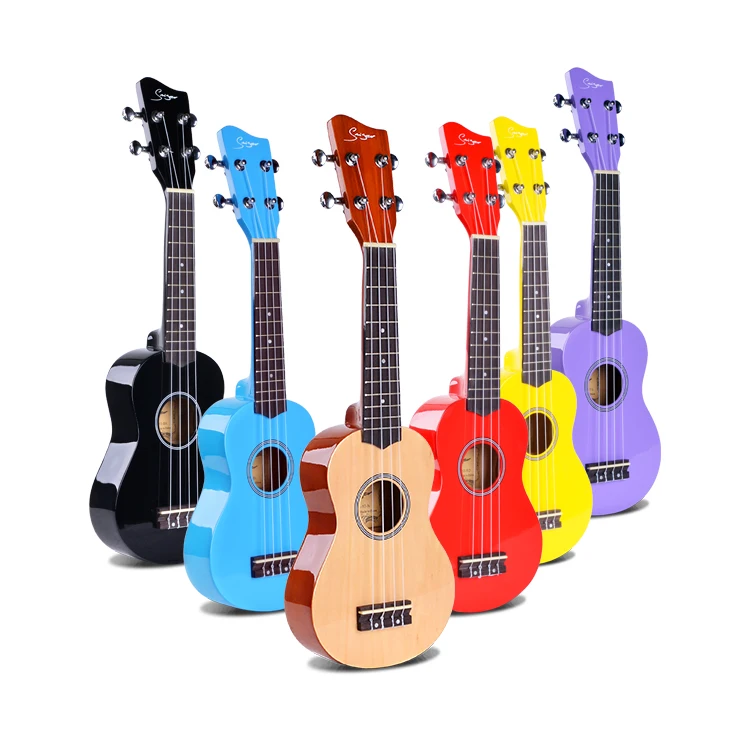 

E-shop hot sale china professional ukelele manufacturers wholesale cheap upgrade colorful ukulele soprano, Optional color ukulele