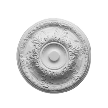 China Decorative Plaster Ceiling Medallions Ceiling Roses Wholesale
