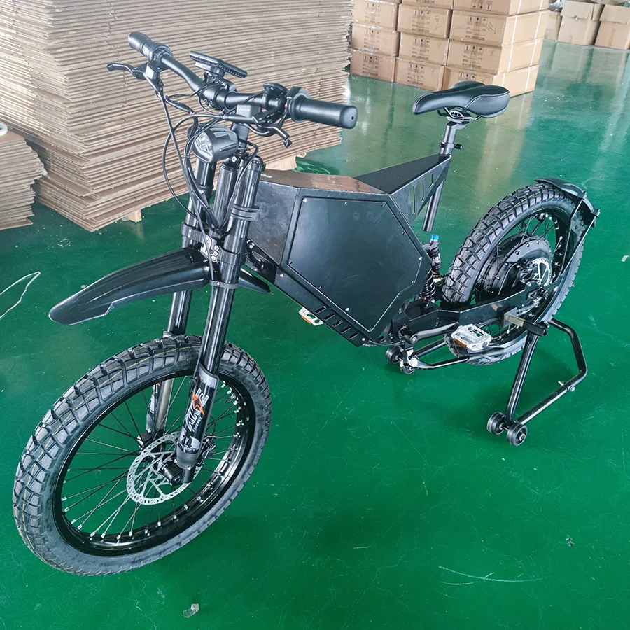 

High speed 100km/h 72v 40Ah battery 8000w enduro electric bike