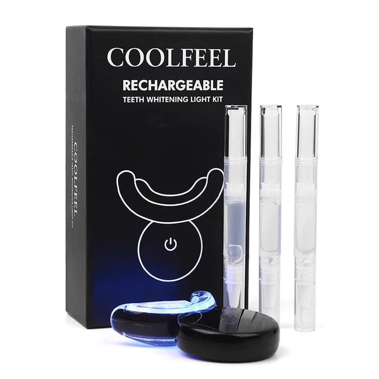 

Chargeable private logo laser teeth whitening lamp kit with pen
