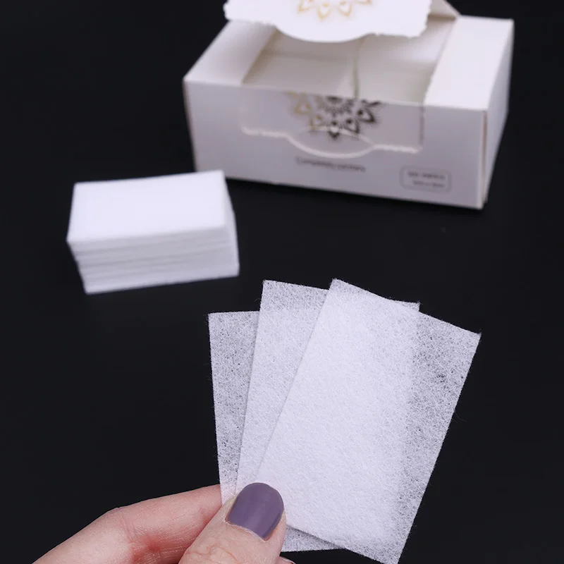 BORN PRETTY Lint-Free Nail Gel Polish Remover Clean Cotton Pads Wipe Tips 300 Wipes